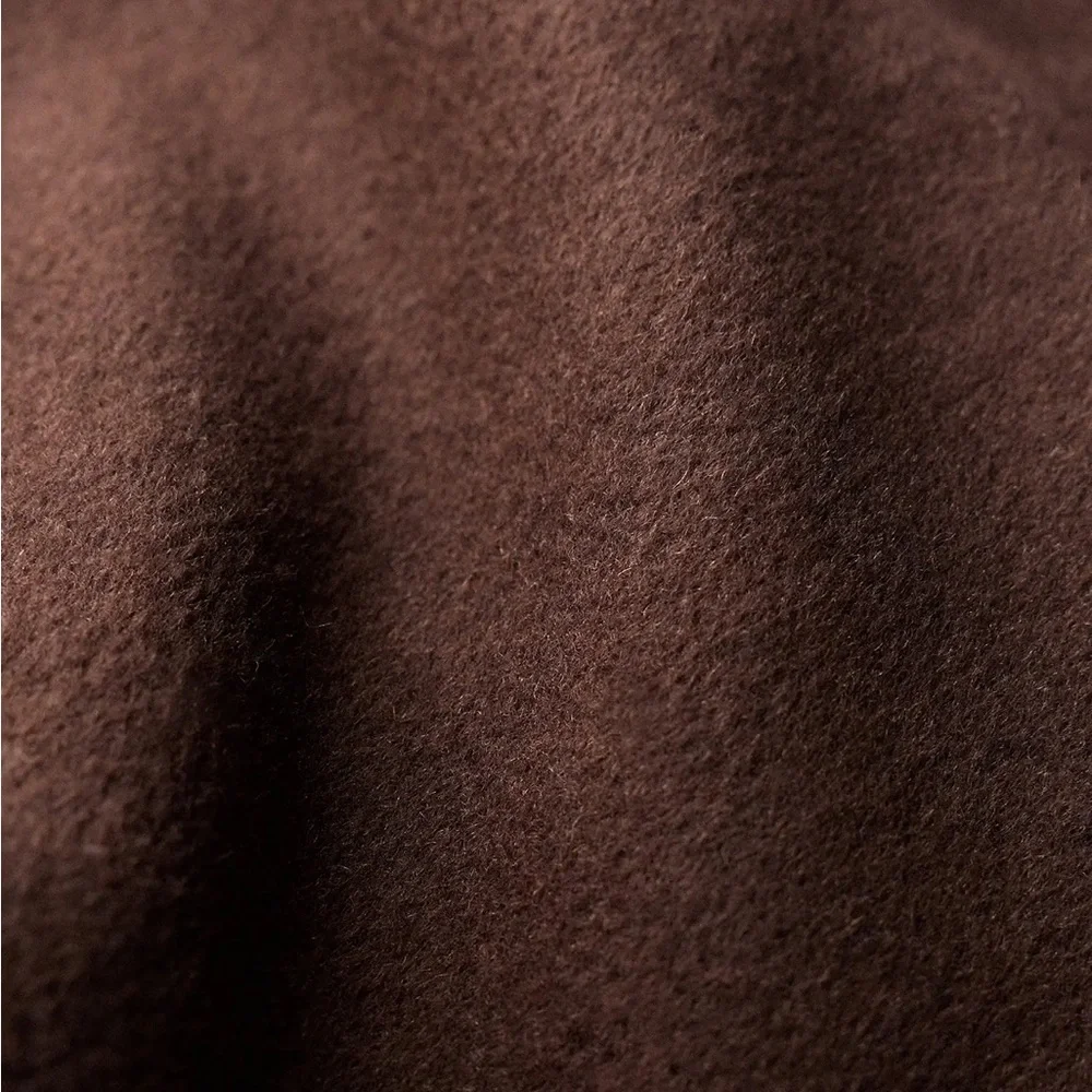 Quince Dark Brown Women's Trench Coat - Picture 9 of 9